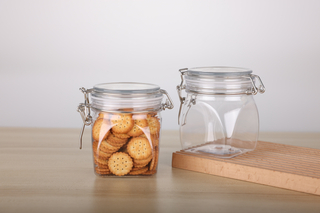 Ensemble de pots à capuchon en plastique PET Kilner Preserve Jar