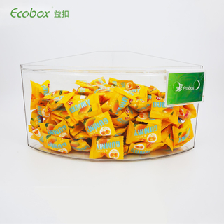 Poubelle de supermarché Ecobox SPH-019 pour étagère ronde en îlot 