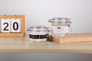 Pot de stockage hermétique en plastique, avec couvercles supérieurs à Clip de verrouillage, 78/120ml/6/ka